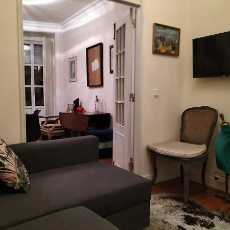 Apartment Vintage Happy Flat Near Avenida Da Liberdade *